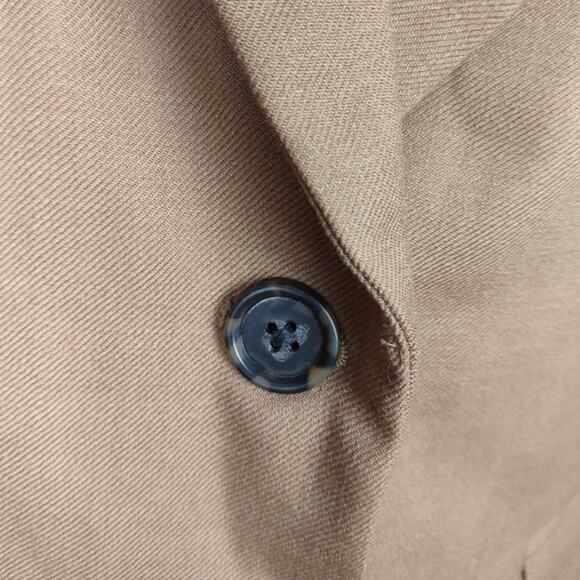 J.Crew $248 Helena blazer in wool-blend flannel Camel Size 4 - Picture 16 of 16